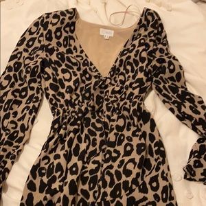 LF cheetah romper